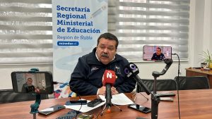 Punto de Prensa - Profesor César Riquelme Alarcón