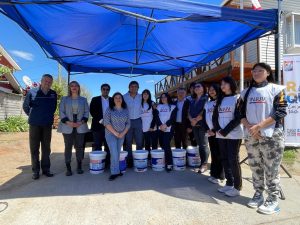 Ránquil 21nov2023_autoridades y voluntarios