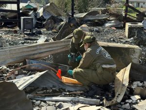carabineros incendio casa