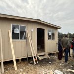 Rápida coordinación permitió instalar la primera vivienda de emergencia en Itata